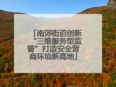 南郊街道创新“三维服务型监管”打造安全营商环境新高地